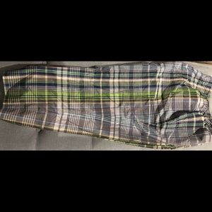 TALBOTS SILK ANKLE LENGTH PANTS LINED